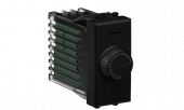 DKC Avanti Черный матовый Диммер поворотный 1 модуль