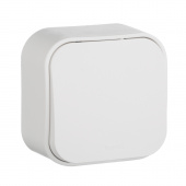 Legrand Quteo Белый Выключатель 1-клавишный 10А 782200