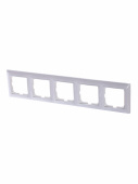 ABB BBasic 55 Белая Рамка 5-ая 1725-0-1483 2CKA001725A1483