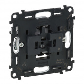 Legrand Valena Life, Allure, Мех IN'MATIC Выключатель 1-клавишный 10АХ 250В 752001