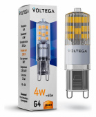 Лампа светодиодная Voltega Simple G9 4Вт 2800K VG9-K2G9warm4W