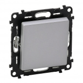 Legrand Valena LIFE DIY Алюм Выключатель 1-клавишный 10А 250В 752601