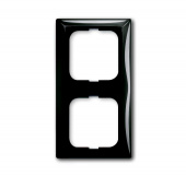 ABB BJB Basic 55 Шато (чёрн) Рамка 2-ая 2512-95-507 2CKA001725A1507