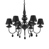Люстры Ideal Lux BLANCHE SP6 NERO