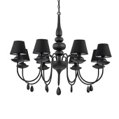 Люстры Ideal Lux BLANCHE SP8 NERO