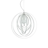 Подвесные светильники Ideal Lux DISCO SP1 BIANCO