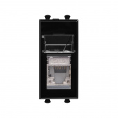 DKC Avanti Черный квадрат Компьютерная розетка RJ-45  категория 6