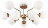 Люстра на штанге Maytoni Erich MOD221PL-10G