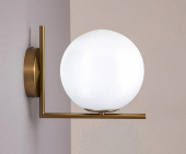 Светильник настенный ITALLINE Bolla AP 6212/200 brass