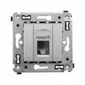 DKC Avanti Закаленная сталь Компьютерная розетка RJ-45 один  категория  6