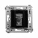 DKC Avanti Черный квадрат Компьютерная розетка RJ-45 один категория 6 DKC Avanti Черный квадрат Компьютерная розетка RJ-45 один категория 6