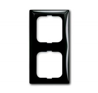 ABB BJB Basic 55 Шато (чёрн) Рамка 2-ая 2512-95-507 2CKA001725A1507