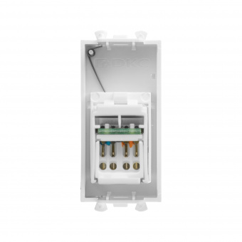 DKC Avanti Белое облако Компьютерная розетка RJ-45 категория 6 1модуль