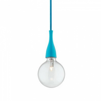 Светильник подвесной IDEAL LUX MINIMAL SP1 BLUE
