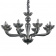 Люстры Ideal Lux CASANOVA SP8 FUME' Люстры Ideal Lux CASANOVA SP8 FUME'