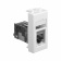 DKC Avanti Белое облако Компьютерная розетка RJ-45 категория 5е экранированная 1 модуль DKC Avanti Белое облако Компьютерная розетка RJ-45 категория 5е экранированная 1 модуль