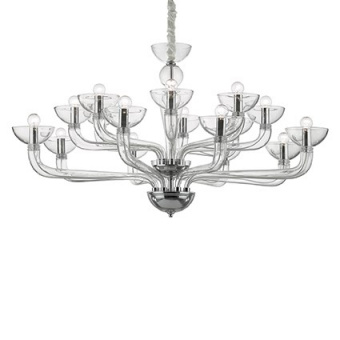 Люстры Ideal Lux CASANOVA SP16 TRASPARENTE