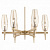 Люстра на штанге Maytoni Lita H002PL-06G