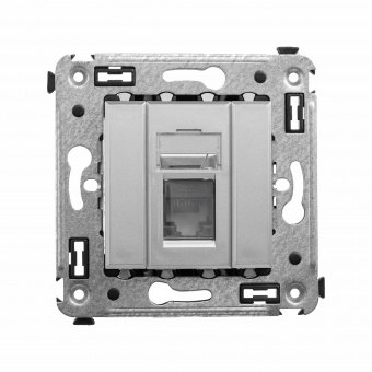DKC Avanti Закаленная сталь Компьютерная розетка RJ-45 один  категория 5e