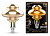Лампа светодиодная Gauss LOFT Led Vintage Filament Flexible E27 8Вт 2400K 162802008