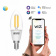 Лампа светодиодная с управлением через Wi-Fi Gauss Smart Home E14 4.5Вт 2000-6500K 1250112 Лампа светодиодная с управлением через Wi-Fi Gauss Smart Home E14 4.5Вт 2000-6500K 1250112