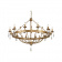 Люстра WINDSOR12 Elstead, арт. WINDSOR12-GOLD