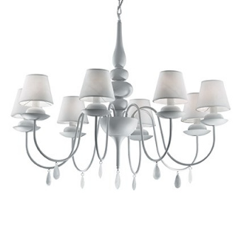 Люстры Ideal Lux BLANCHE SP8 BIANCO