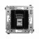 DKC Avanti Черный квадрат Компьютерная розетка RJ-45 одинарная категория 6 экранированная DKC Avanti Черный квадрат Компьютерная розетка RJ-45 одинарная категория 6 экранированная
