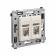 DKC Avanti Ванильная дымка Компьютерная розетка RJ-45 двойная категория 6 экранированная DKC Avanti Ванильная дымка Компьютерная розетка RJ-45 двойная категория 6 экранированная