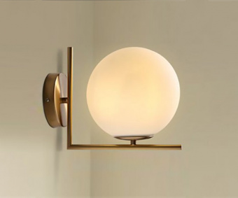 Светильник настенный ITALLINE Bolla AP 6212/200 brass