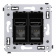 DKC Avanti Черный квадрат Компьютерная розетка RJ-45 двойная категория 6 DKC Avanti Черный квадрат Компьютерная розетка RJ-45 двойная категория 6