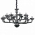 Люстры Ideal Lux CASANOVA SP16 FUME'