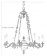 Люстра Античное серебро Christopher Hyde DIRECTOIRE TRADITIONAL CHANDELIER Люстра Античное серебро Christopher Hyde DIRECTOIRE TRADITIONAL CHANDELIER