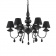 Люстры Ideal Lux BLANCHE SP6 NERO Люстры Ideal Lux BLANCHE SP6 NERO