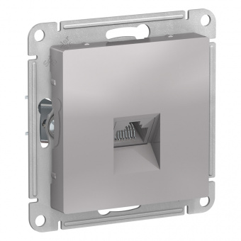 Schneider Electric AtlasDesign Алюминий Розетка компьютерная RJ45 ATN000383