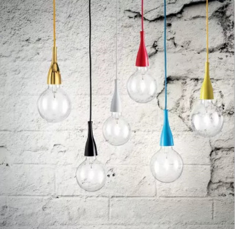 Светильник подвесной IDEAL LUX MINIMAL SP1 YELLOW