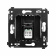 DKC Avanti Черный квадрат Компьютерная розетка RJ-45 один категория 6А DKC Avanti Черный квадрат Компьютерная розетка RJ-45 один категория 6А