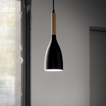 Подвесные светильники Ideal Lux MANHATTAN SP1 NERO