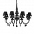 Люстры Ideal Lux BLANCHE SP8 NERO