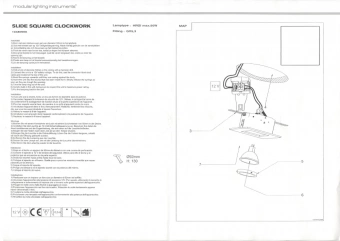 Встраиваемый светильник Modular Lighting Instruments, GU5.3, 50Вт