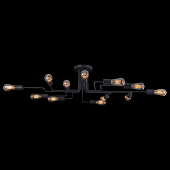 Люстра на штанге Maytoni Gilbert T532CL-12B