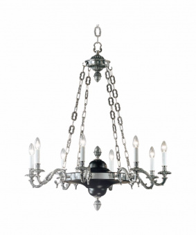 Люстра Античное серебро Christopher Hyde DIRECTOIRE TRADITIONAL CHANDELIER
