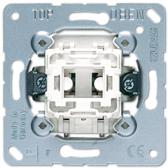 JUNG Мех Выключатель 1-клавишный кнопочный (1 НО контакт) 531U