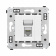 DKC Avanti Белое облако Компьютерная розетка RJ-45 один категория 6А DKC Avanti Белое облако Компьютерная розетка RJ-45 один категория 6А