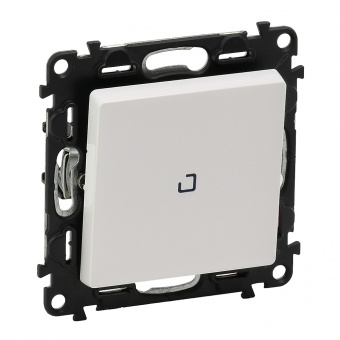 Legrand Valena LIFE DIY Бел Выключатель 1-клавишный с подсветкой 10А 250В 752410