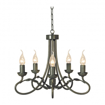 Люстра Elstead Interior, Арт. OV5-BLK-GOLD