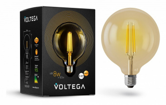 Лампа светодиодная Voltega Loft led E27 8Вт 2800K VG10-G125Gwarm8W