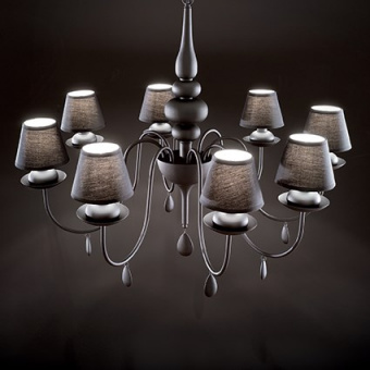 Люстры Ideal Lux BLANCHE SP6 NERO