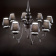 Люстры Ideal Lux BLANCHE SP6 NERO Люстры Ideal Lux BLANCHE SP6 NERO