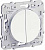 Odace Белый Переключатель 2-клавишный S52R213